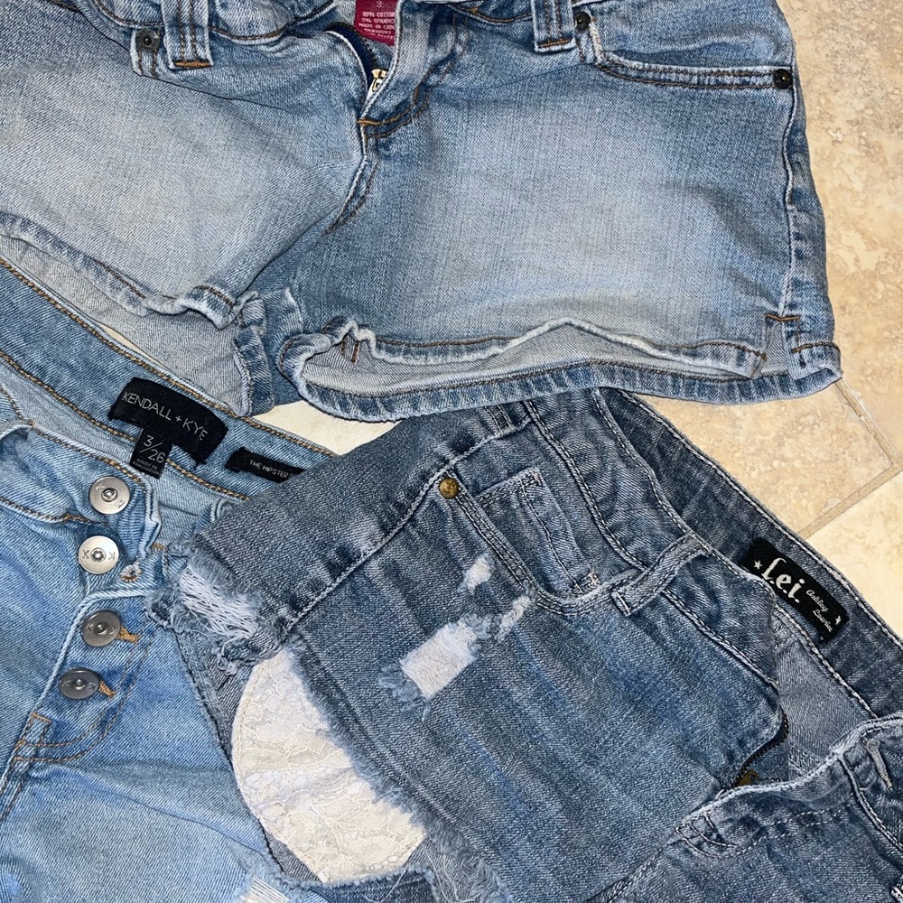 low rise jean shorts(bundle or single)